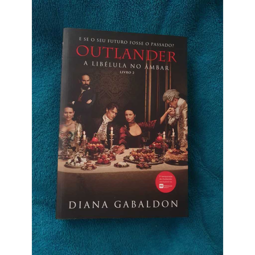 Outlander A Libelula No Mbar Livro Shopee Brasil