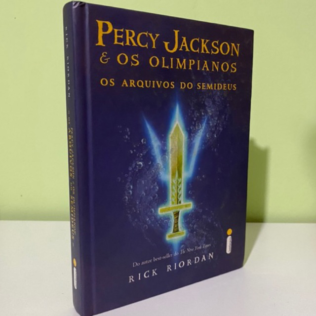 Os Arquivos Do Semideus Percy Jackson E Os Olimpianos Shopee Brasil