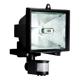 Refletor Com Sensor Presença 500w Para Lâmpada Halógena