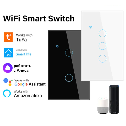 Interruptor Zigbee Inteligente 1 Botão Smart Touch Alexa - SmartOn