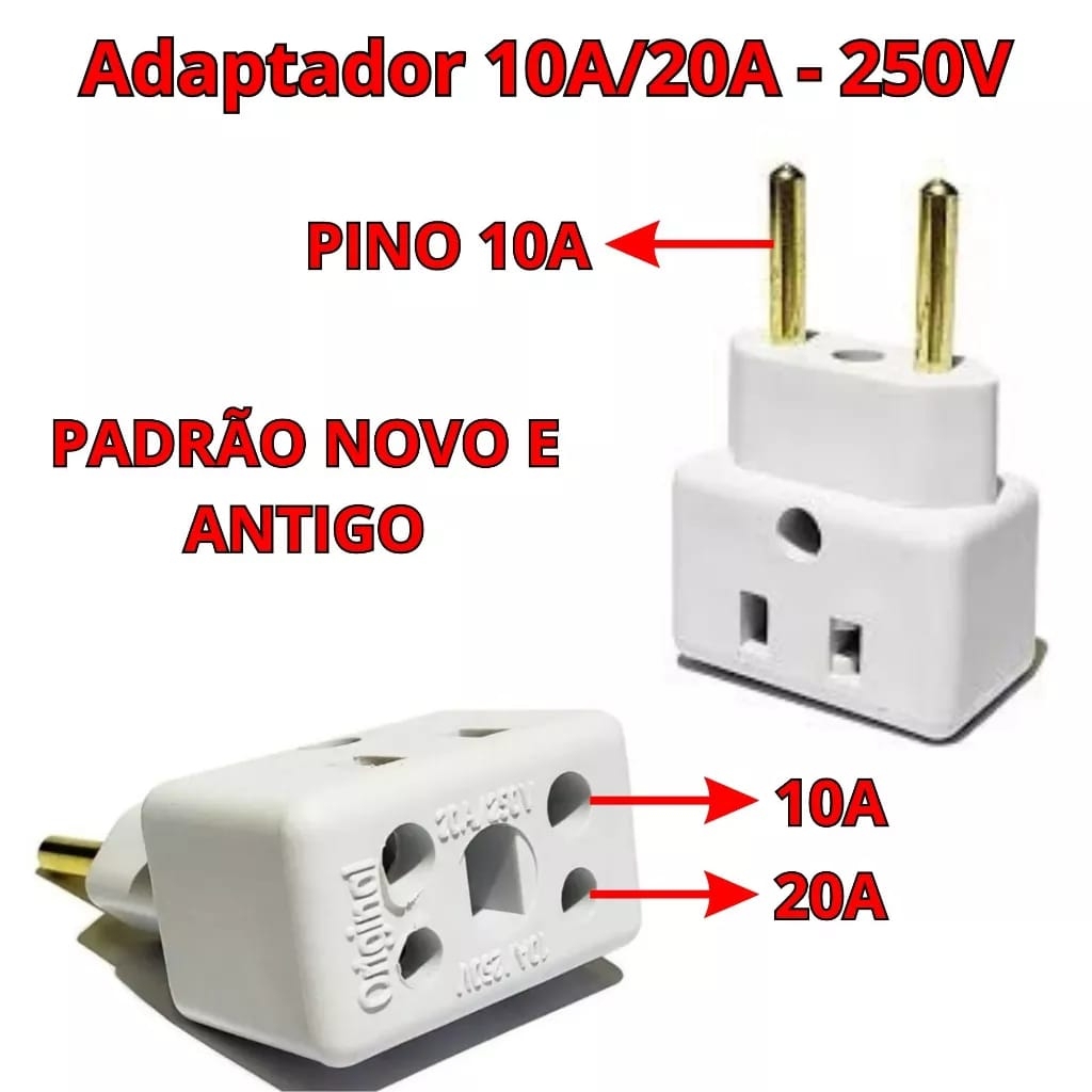 Plug BOB adaptador de Tomada 10/20A 