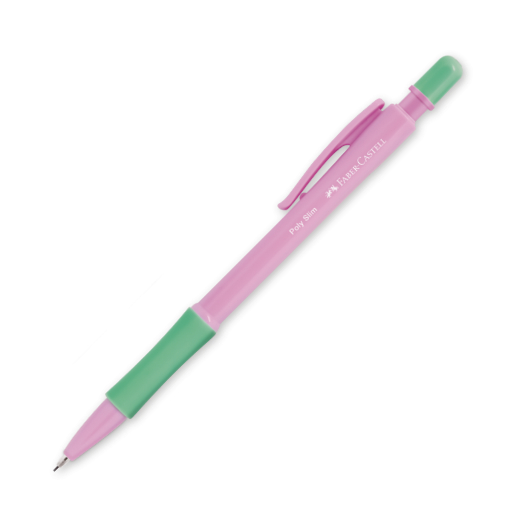 Lapiseira Poly Slim Colorida 0.5 / 0.7 - Faber Castell Cores | Shopee ...
