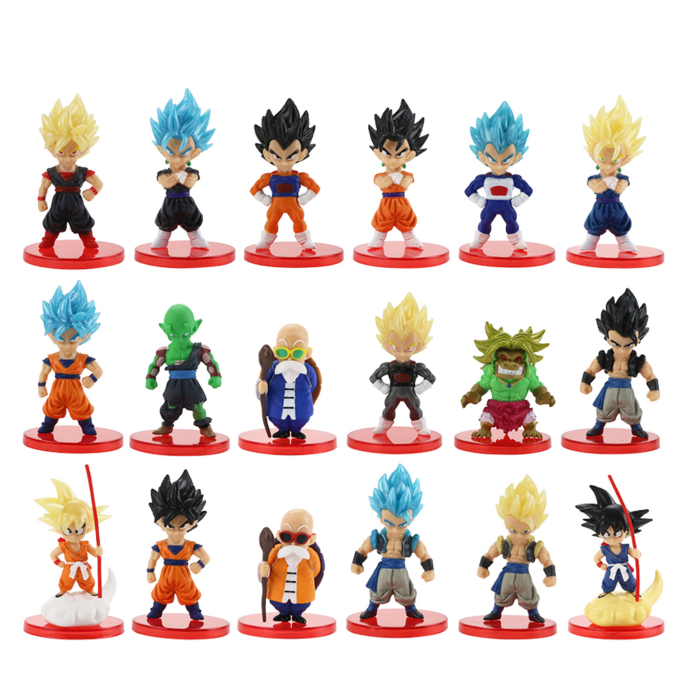 bonecos Dragon Ball Goku Piccolo Vegeta Bonecos Dbz Bragonball Bonecos ...