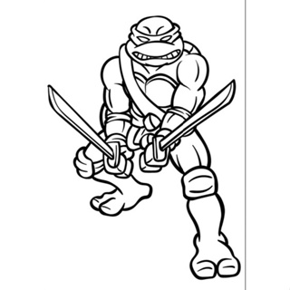 50+ Desenhos das Tartarugas Ninjas para colorir - Dicas Práticas