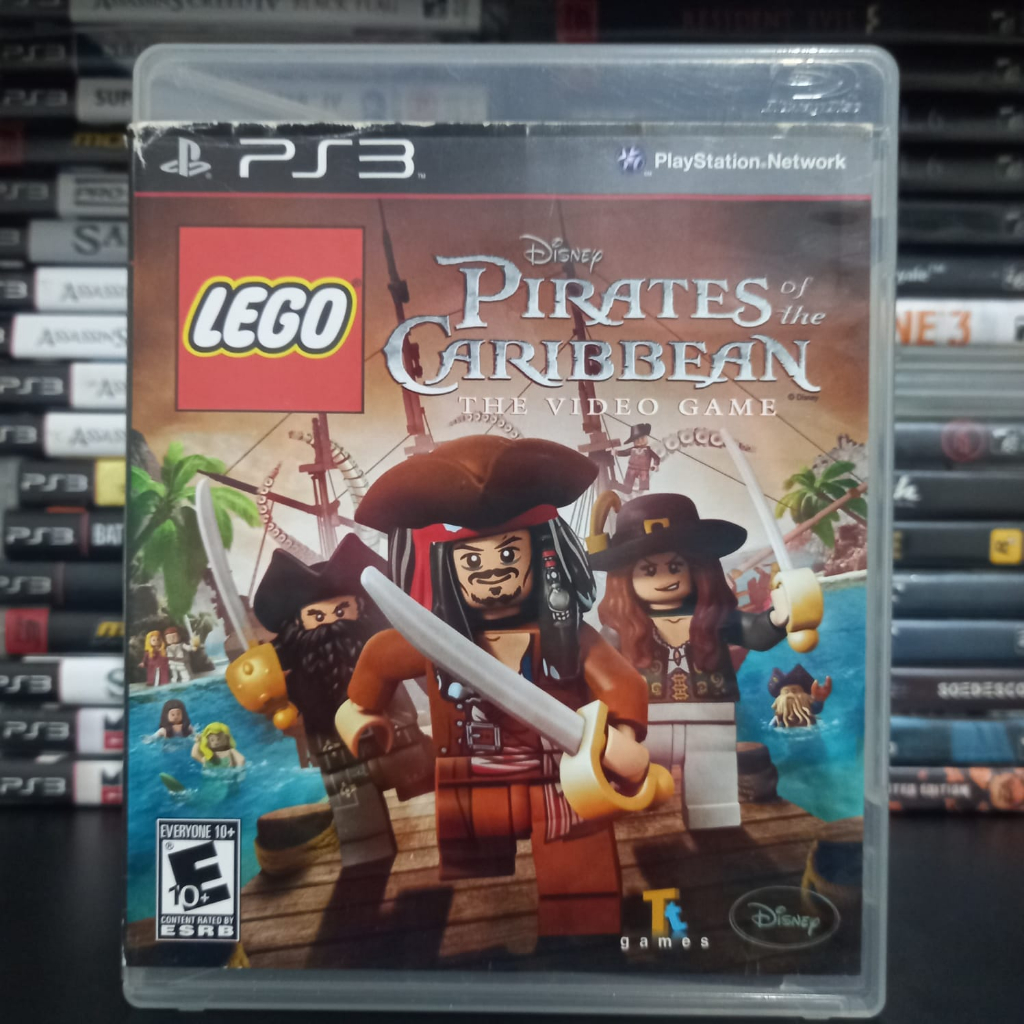 Lego Piratas do Caribe - Jogo Midia Fisica Video Game