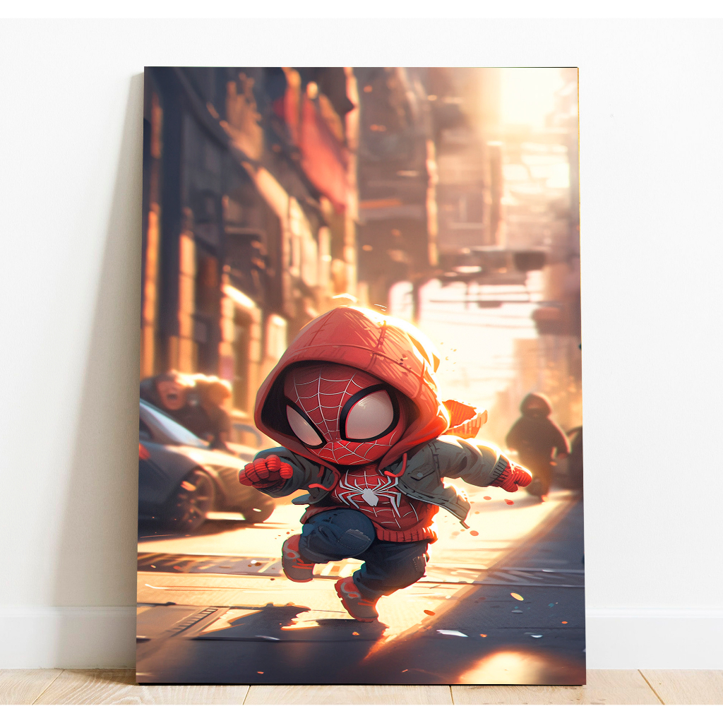 Quadro Decorativo Pequeno Homem Aranha Filmes | Shopee Brasil