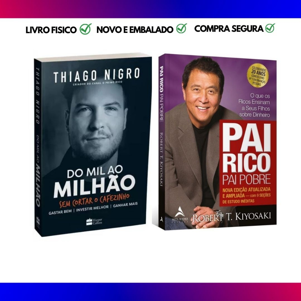  Pai Rico Pai Pobre - Edicao De 20 Anos Atualizada E Ampliada  (Em Portugues do Brasil) : Robert T. Kiyosaki: Electronics