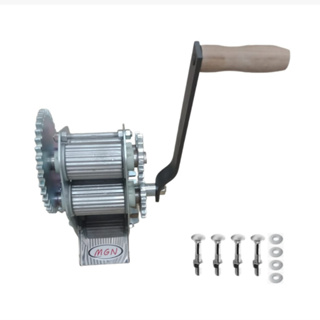 Engenho de Cana Moedor Garapeira Manual 3 Moendas Inox Com Parafusos
