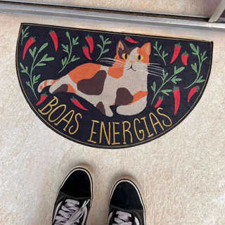 Tapete Gato Boas Energias - Meia Lua