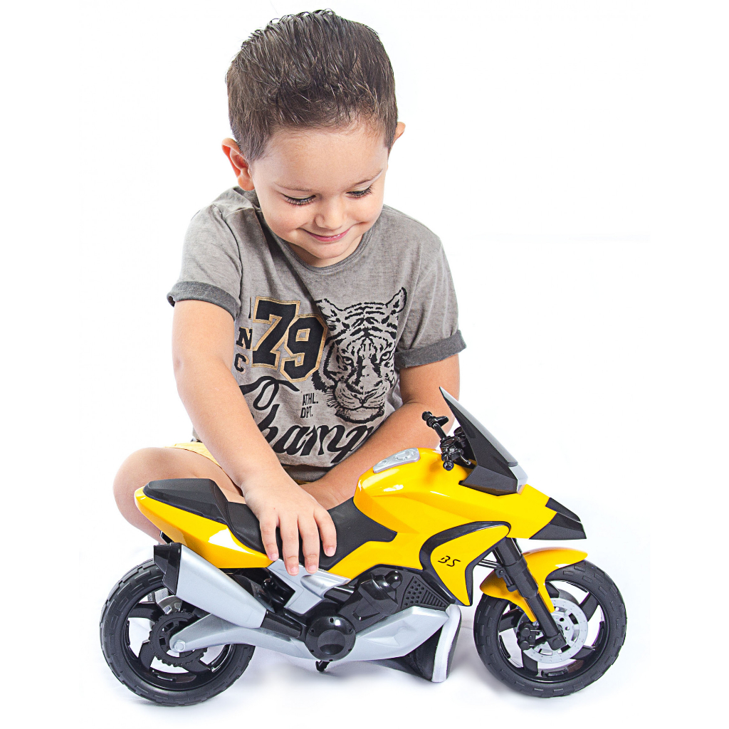 Brinquedos Infantil Moto De Trilha Motocross 25cm Plástico - Motinha de  Brinquedo Plastico Carrinhos BsToys