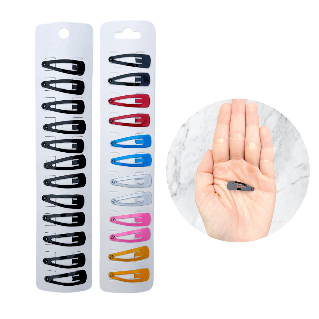 60 Presilhas Pequenas Presilha Tic Tac Para Cabelo Penteado Atacado