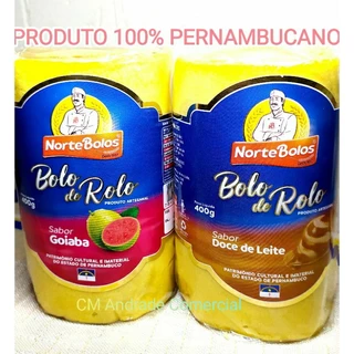 Bolo de Rolo 400g - Produzido em Pernambuco