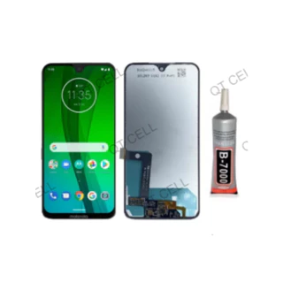 Tela Display Lcd Frontal Moto G7/G7 Plus/Xt1962-4/Xt1965-2 Original Pronta Entrega + Pelicula + Cola 15ml
