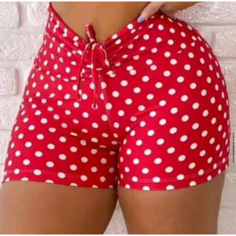 Short Corda Frontal Bolinda Atividade Esportiva Academia Treino Ar Livre