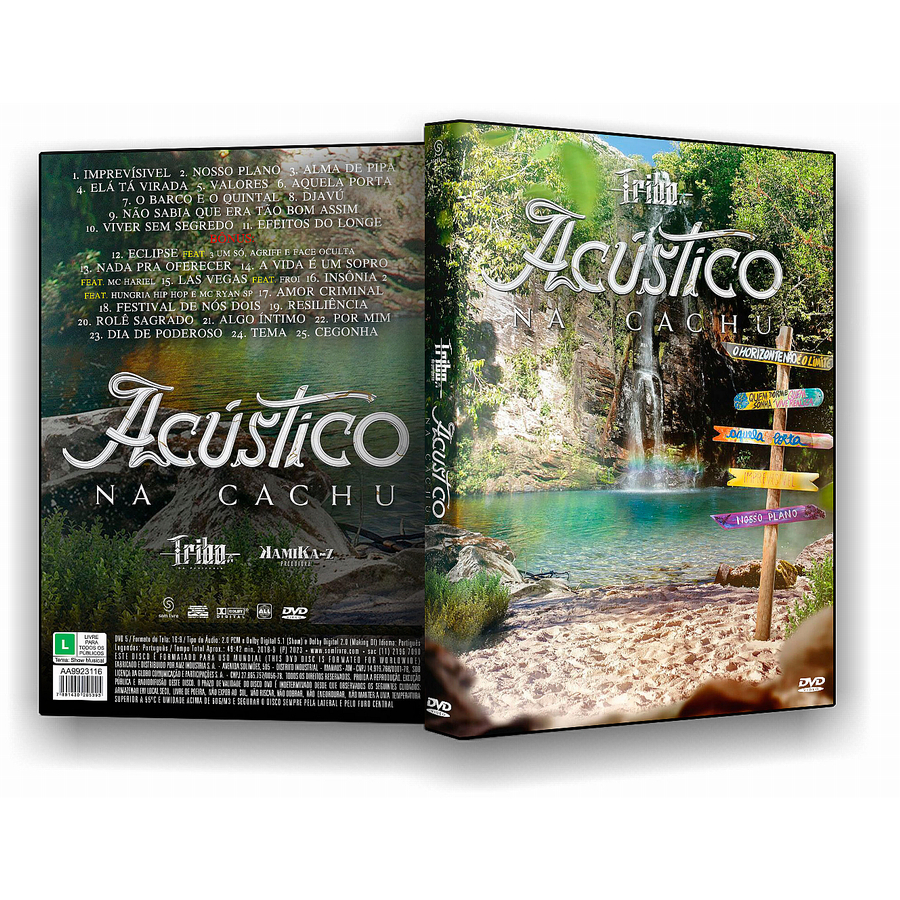 DVD TRIBO DA PERIFERIA - ACUSTICO NA CACHU [FÃ MADE] | Shopee Brasil