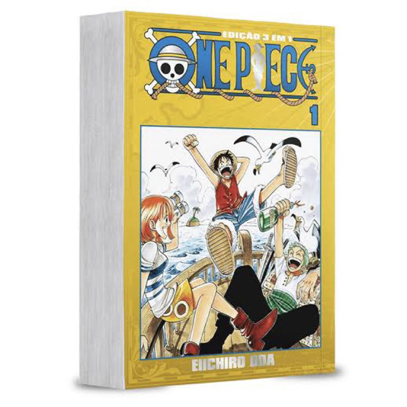 ONE PIECE VOL. 1 (3 em 1) - ORIGINAL