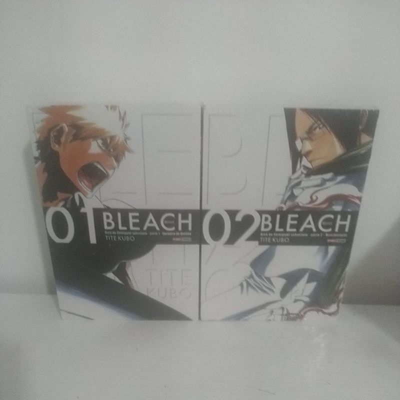 mangá Bleach edição 1 e 2 remix manga Bleach 1 e 2 para venda avulsa