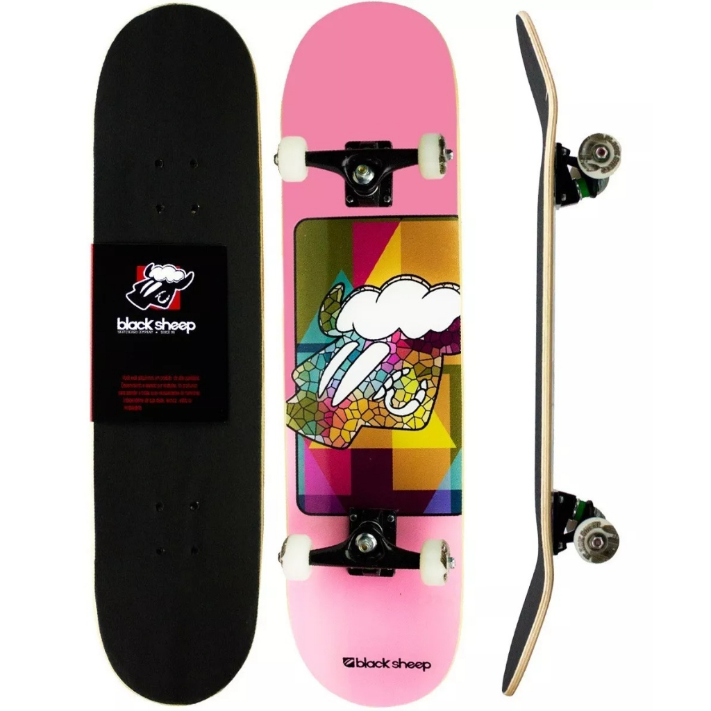 Blacksheep Fingerboard Skate Dedo Profissional Shape Variado