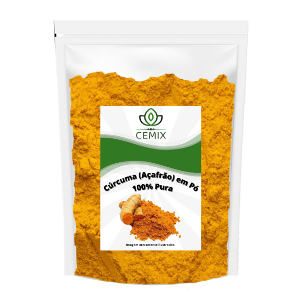 Açafrão Da Terra Em Pó / Cúrcuma Pura - 250g