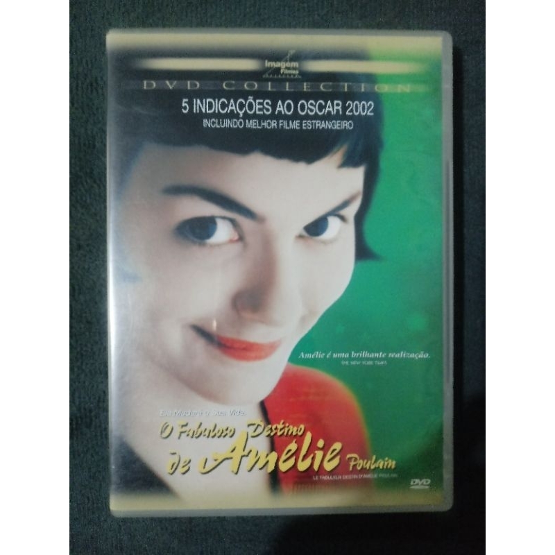 Dvd O Fabuloso Destino De Amelie Poulain Shopee Brasil 