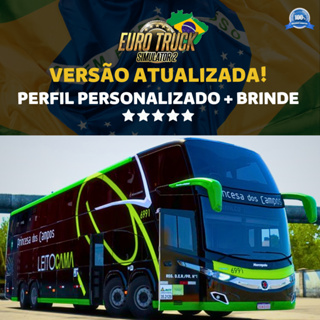 Euro Truck Simulator 2 + Mapa Brasileiro E Brindes