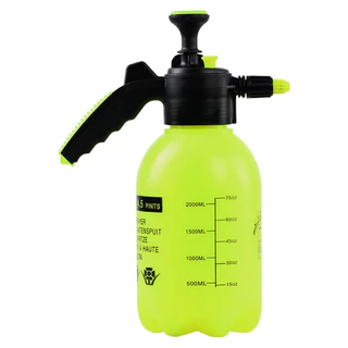 pulverizador manual de pressão spray 2 litros compressão prévia com válvula borrifador jardim espuma