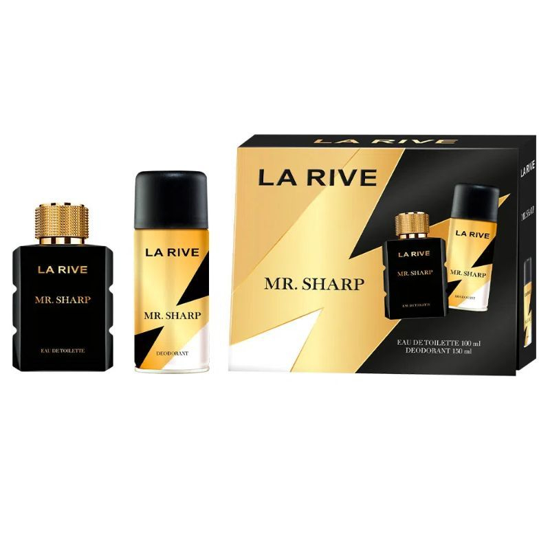 Kit Mr. Sharp ( Perfume 100 ml + Deo Spray 150 ml ) | Shopee Brasil