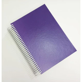 Caderno A5 Capa Dura 200 Folhas coloridas com pauta (linhas)