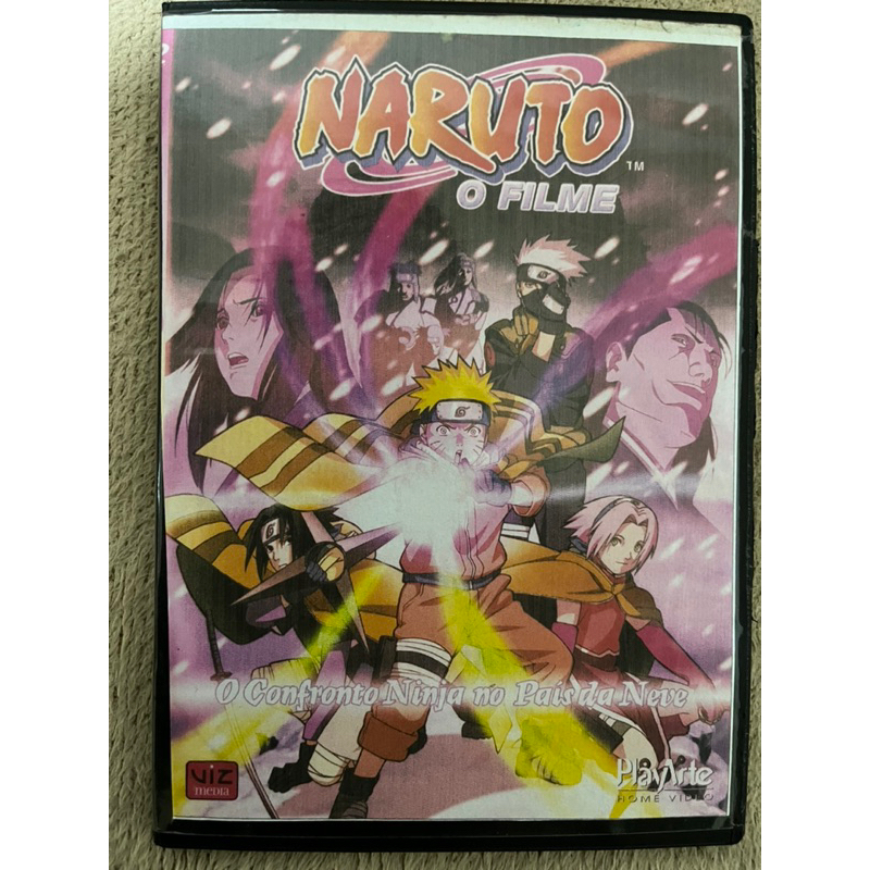 dvd naruto clássico completo dublado