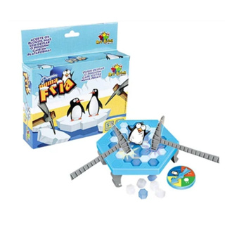 Jogo do Pinguim Numa Fria Quebra Gelo Com Picaretas Martelinho Bloquinhos  Jogos de Mesa Tabuleiro Brinquedo Infantil para criança