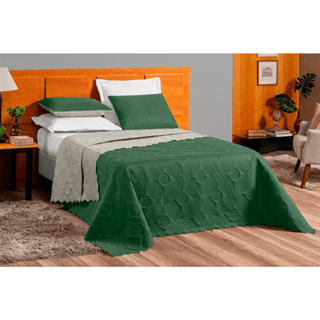 Cobre Leito 03Pçs Dupla Face Liso Collors King 100% Poliéster Promoção Matelado Ultrassônico
