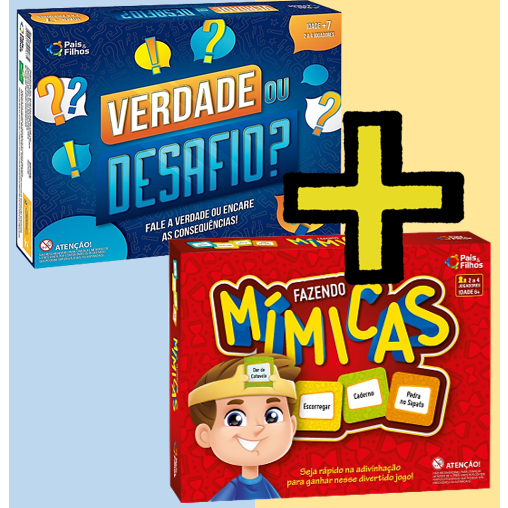 Jogo De Adivinhação Fazendo Mímicas Super Jogos Pais e Filho