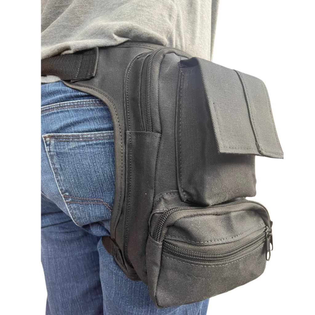 Bolsa Para Perna Bornal Pochete Camping Tática Lona Caminhão