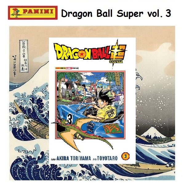 Mangá Dragon Ball Super Vol. 3 Panini (Lacrado) Em português