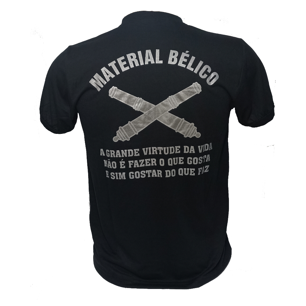 Camiseta Masculina Material Belico Exercito Brasileiro | Shopee Brasil