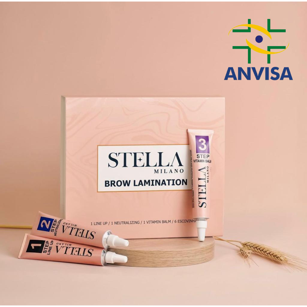 Kit Stella Milano para Lash Lifting e Brow Lamination Com Anvisa