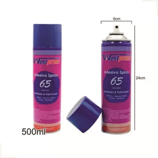 02 Un. Cola Spray Adesivo Temporária Artesanato Patchwork Sublimação 500ml