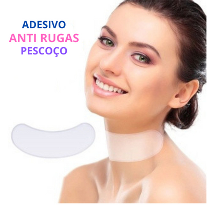Adesivo de Silicone Reutilizável Anti Rugas Para Pescoço | Shopee Brasil