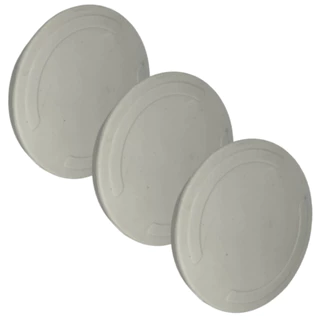 Tampa Para Tubo De 100 De Esgoto Tampão Cego 100mm 3 Peças