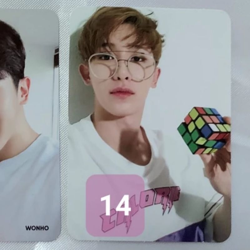 PHOTOCARDS MONSTA X WONHO KPOP CARD [ITENS ORIGINAIS/OFICIAL