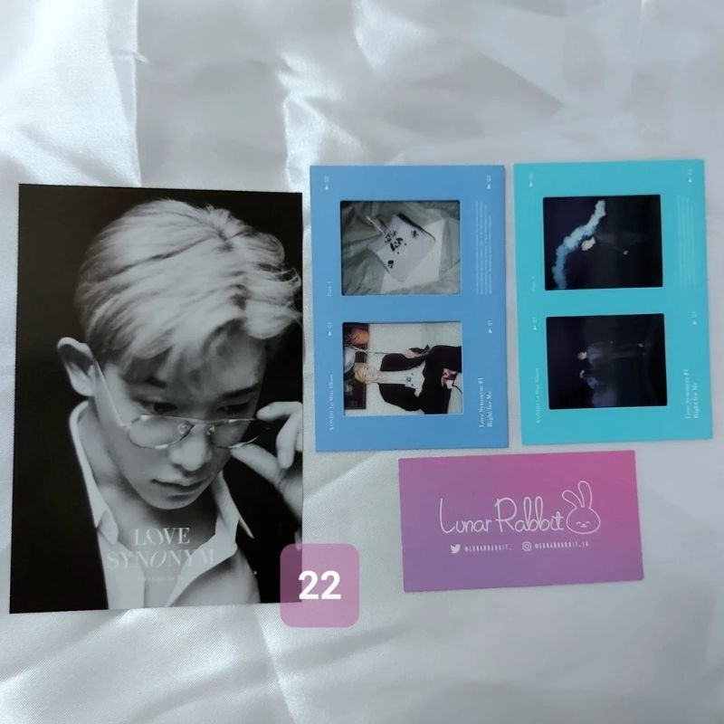 PHOTOCARDS MONSTA X WONHO KPOP CARD [ITENS ORIGINAIS/OFICIAL