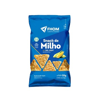 Snack de Milho Fhom - Sabores 55g | Shopee Brasil