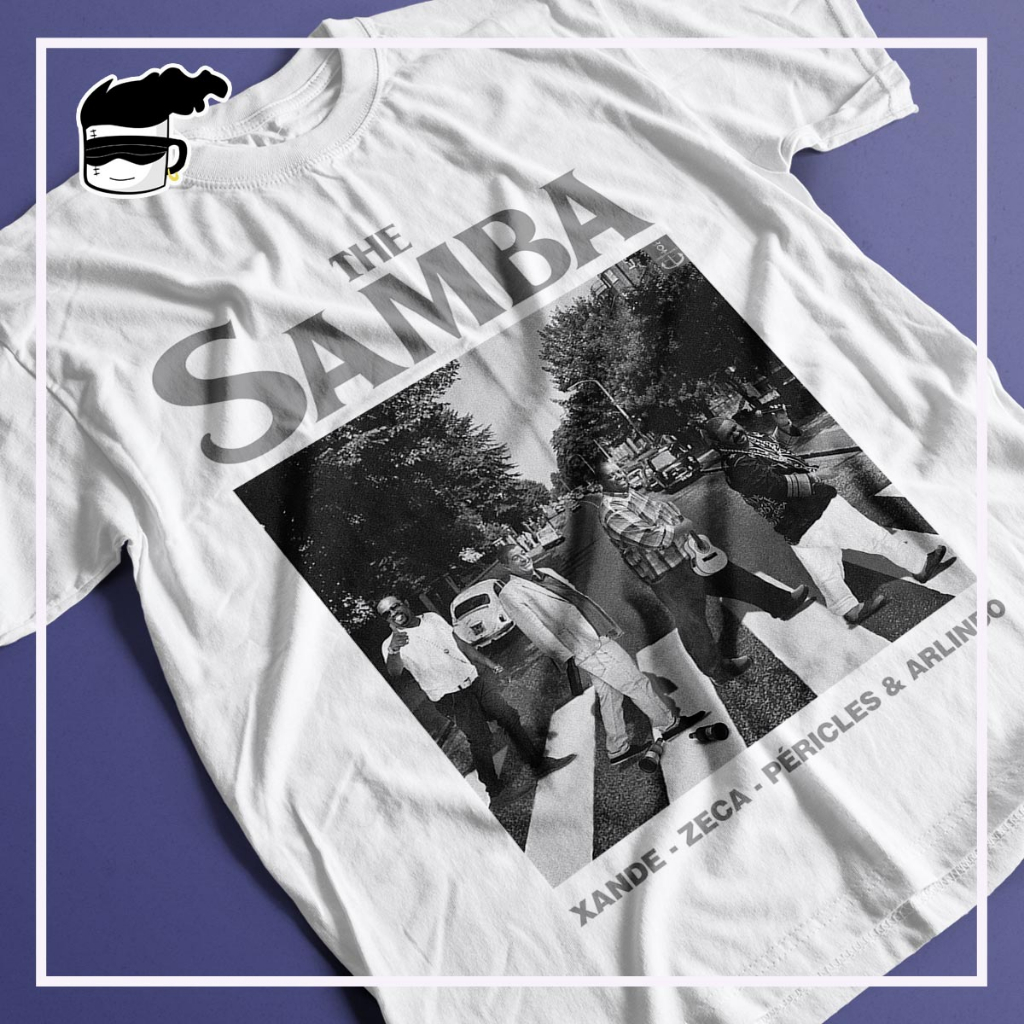 Camiseta The Samba Xande Zeca Pagodinho Pericles Arlindo Unissex