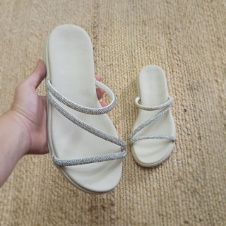 Sandalia Papete Feminina Birken Rasteira Luxo