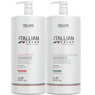 Kit Shampoo 2,5 L Condicionador 2,5 Itallian Color Lavatório