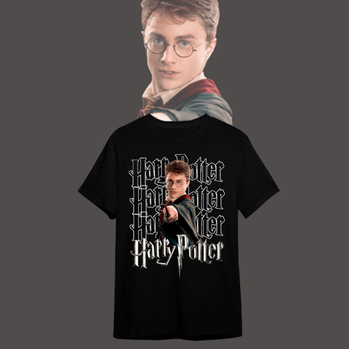 Camiseta Branca Harry Potter Feitiços de Hogwarts em Promoção na Americanas