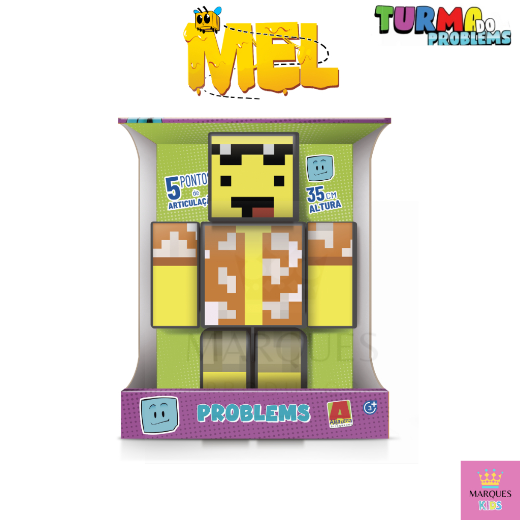 Boneco Mel 35 cm Minecraft Original | Shopee Brasil