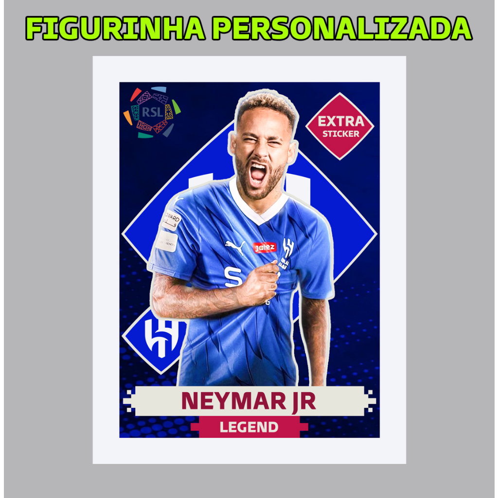 Kit 4 Figurinhas Legend Neymar JR - Escorrega o Preço