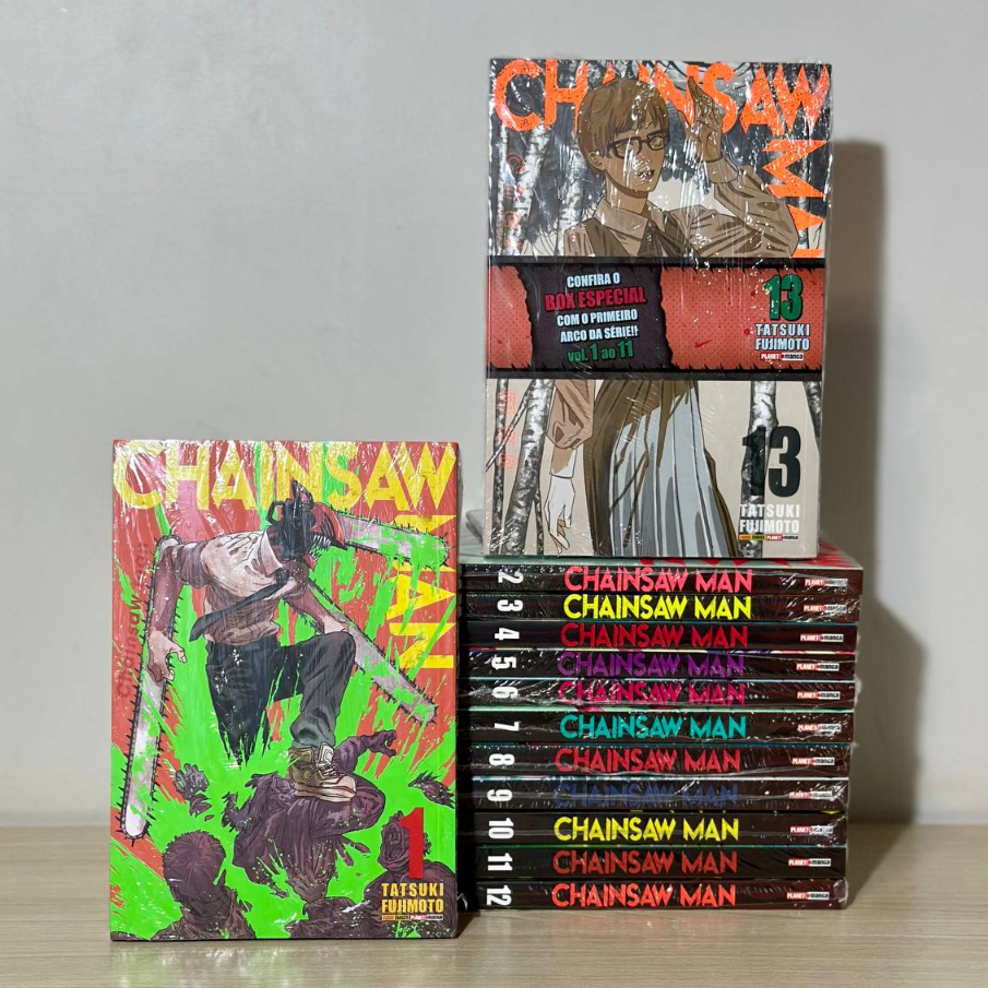 Kit Mangá Chainsaw Man Volume 2 E 3 Lacrado Panini