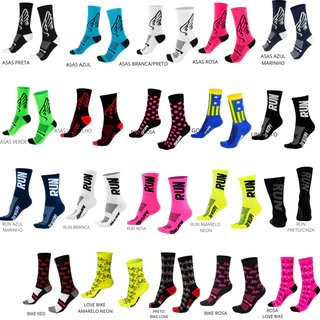 Meia De Ciclismo Hupi Bike